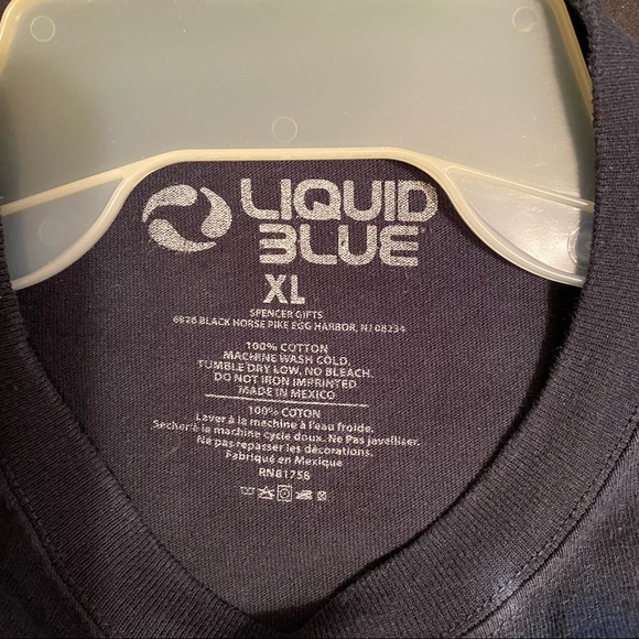 Spencer’s Men’s Liquid Blue Pink Floyd tie dye t-shirt. Size XL. - Picture 5 of 5